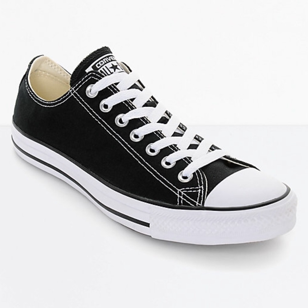 Black Low Top Converse